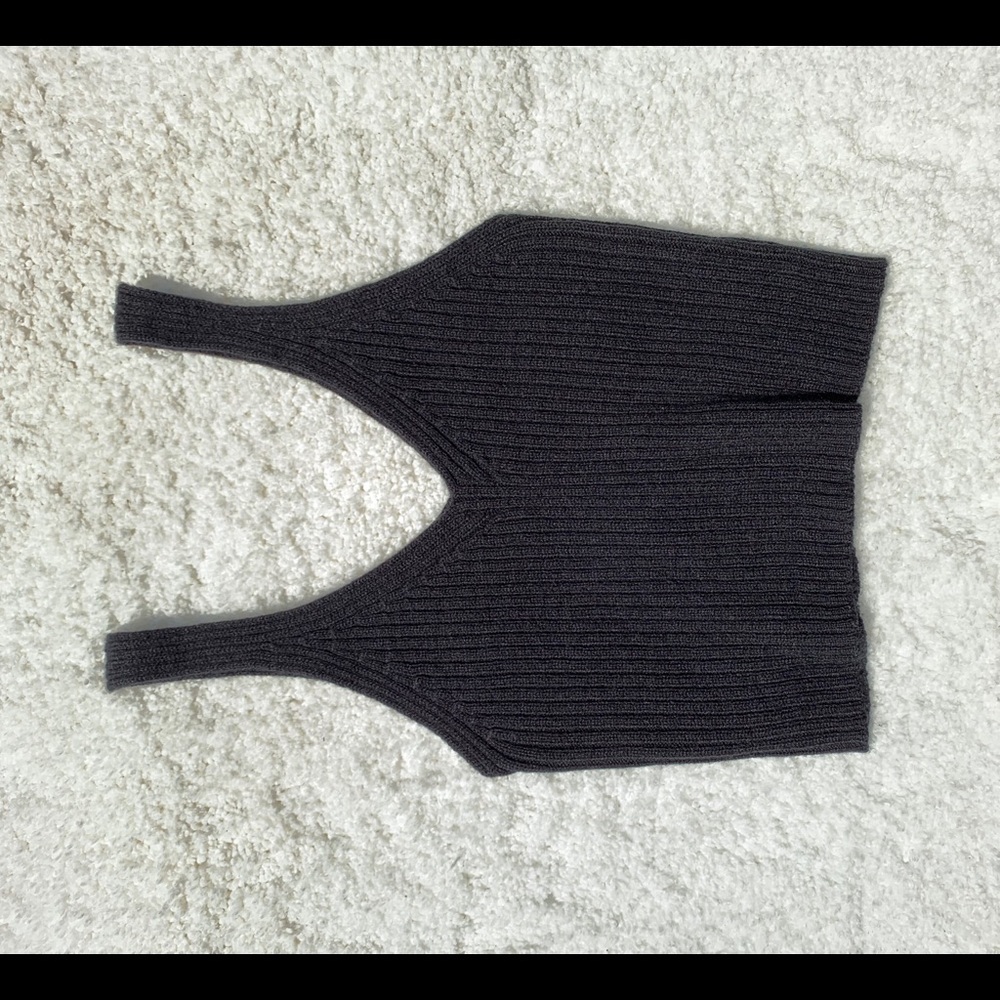 Trendy Knit Cropped Tank